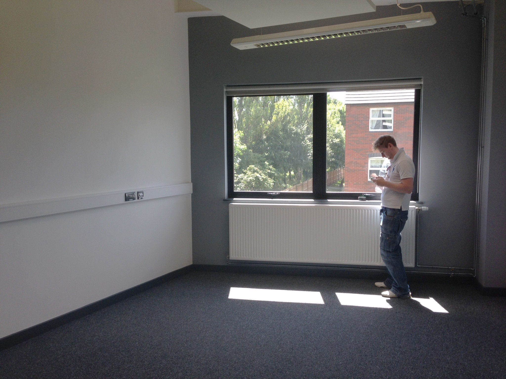 First viewing of our new office