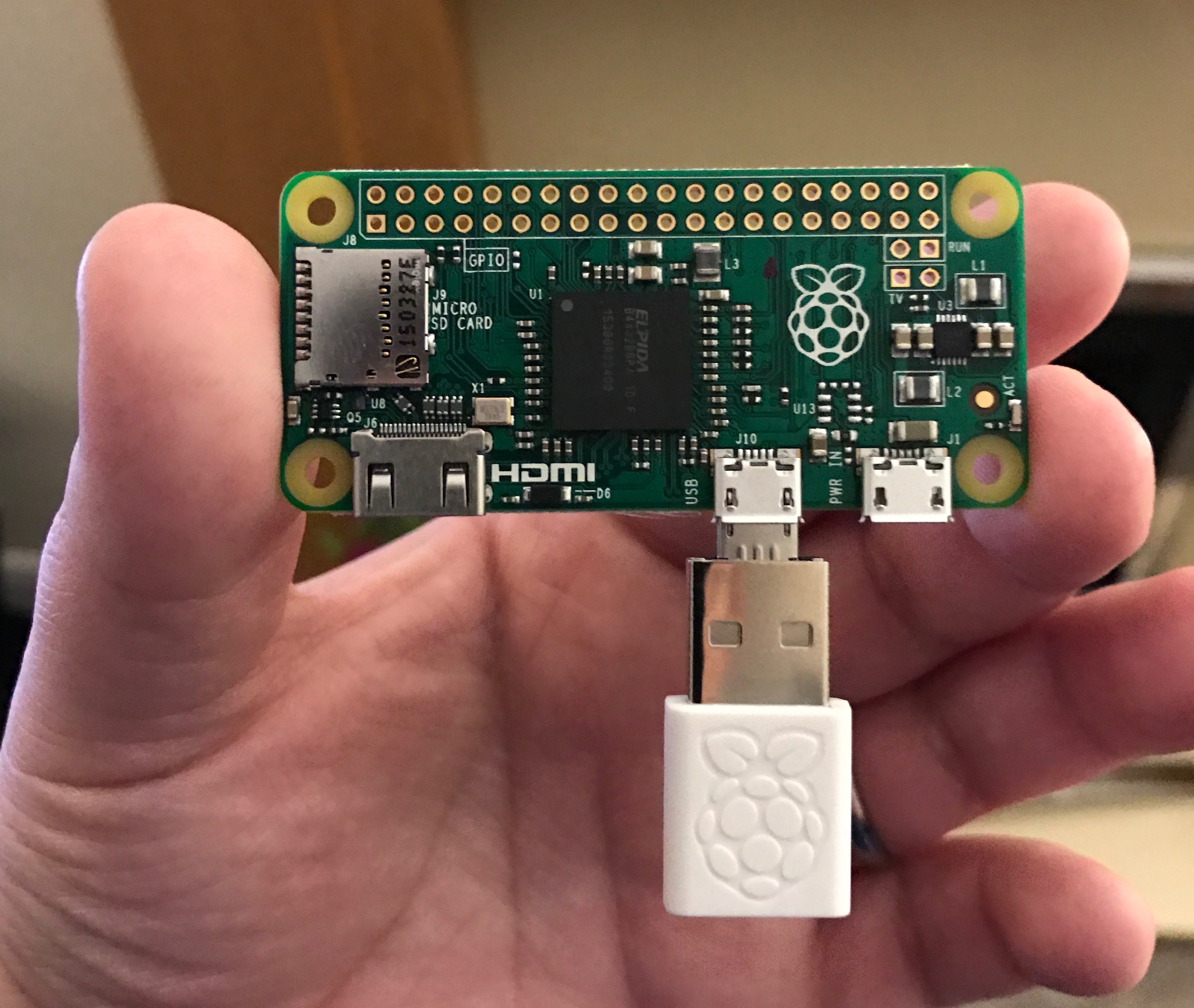 Raspberry Pi Zero + Adaptor