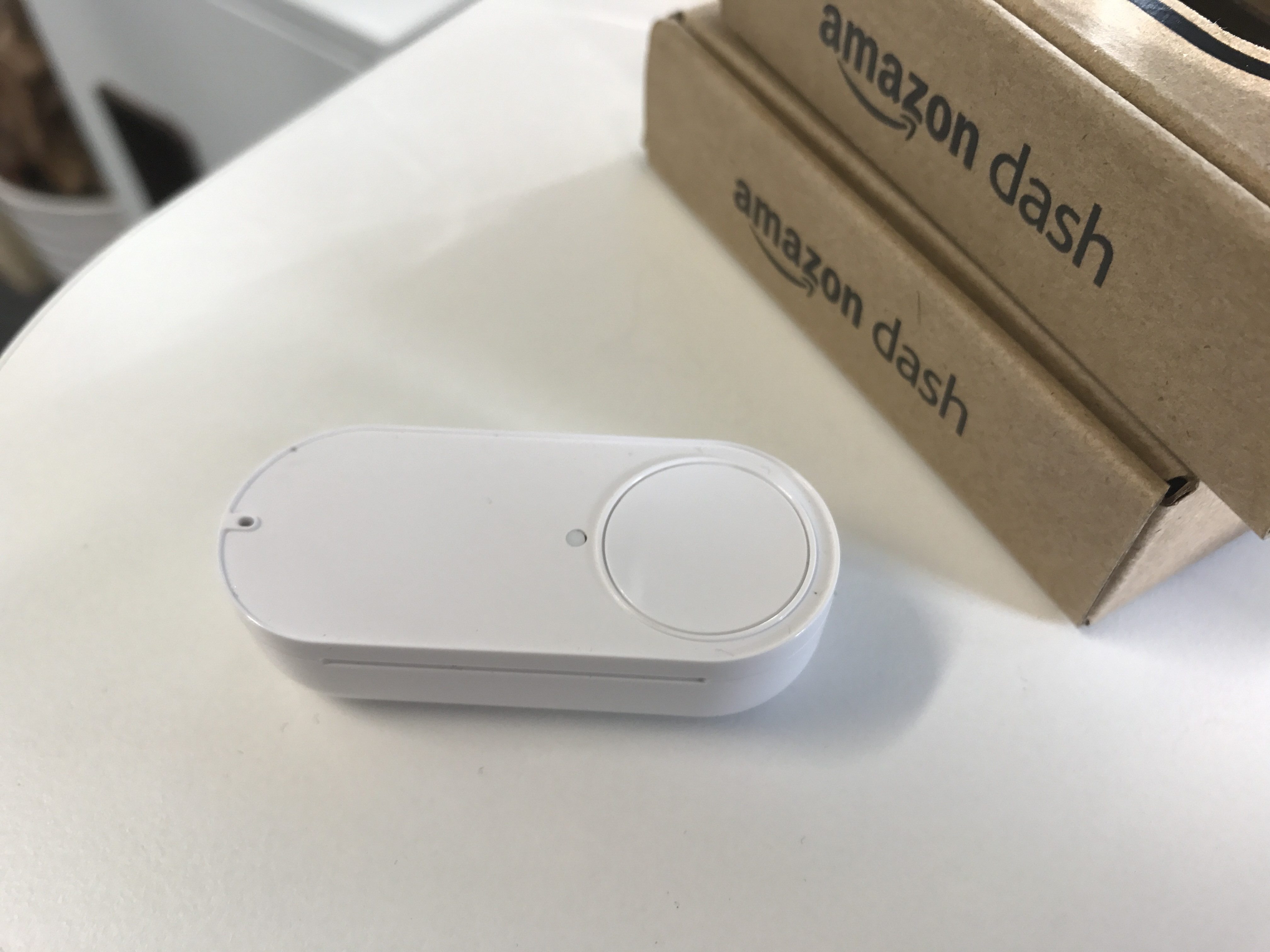 Amazon Dash without label