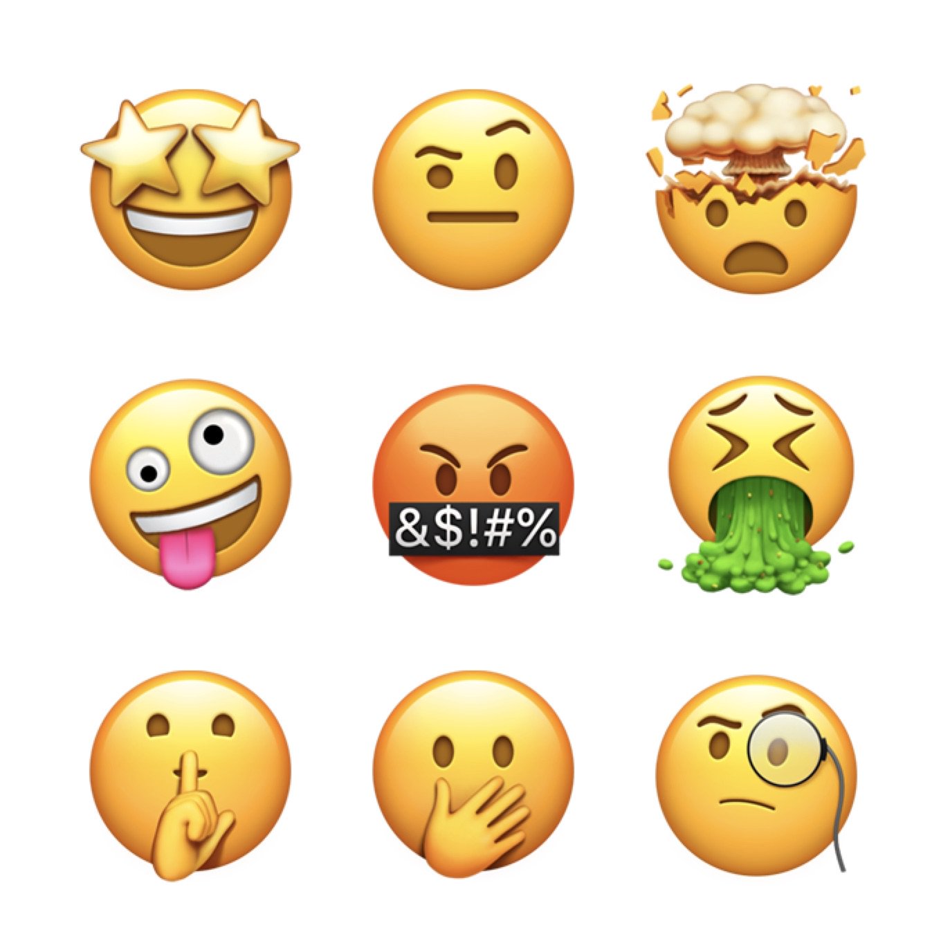 what emojis on iphone mean